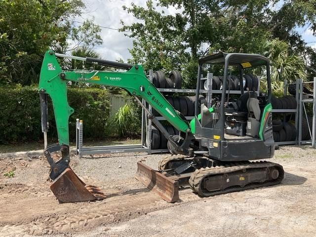 Bobcat E32I Paletli ekskavatörler