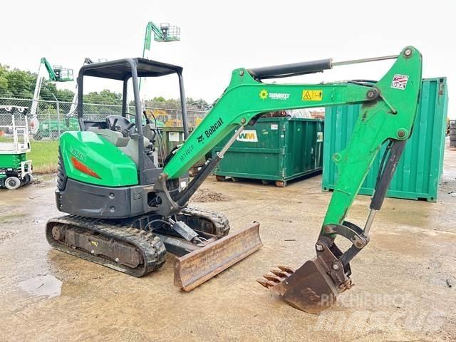 Bobcat E32i Paletli ekskavatörler