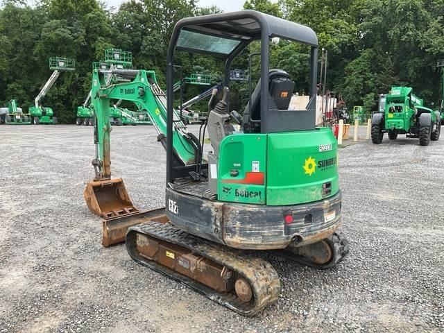 Bobcat E32i Paletli ekskavatörler
