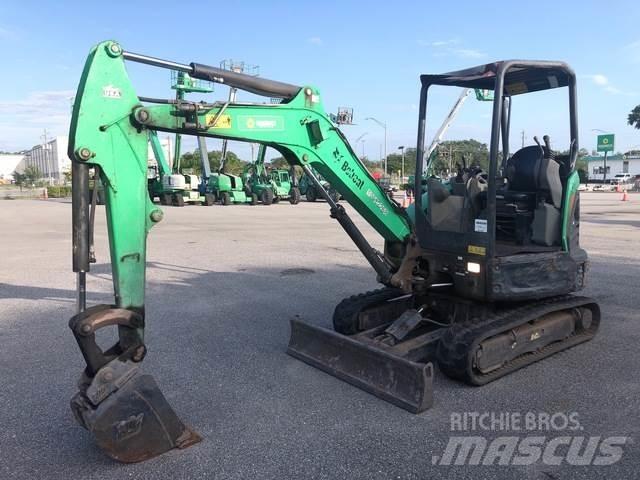 Bobcat E32i Paletli ekskavatörler