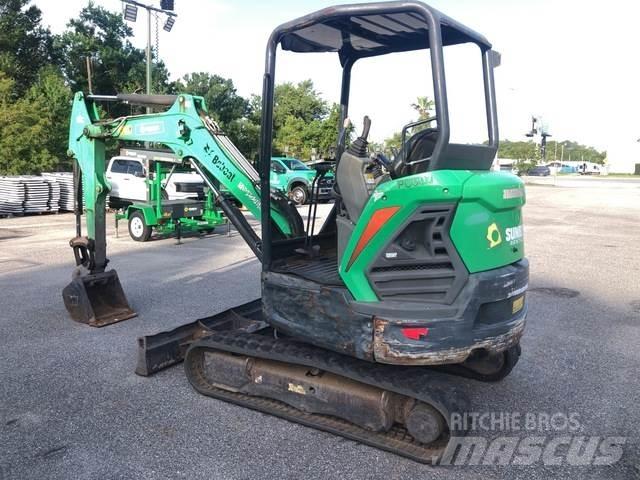 Bobcat E32i Paletli ekskavatörler