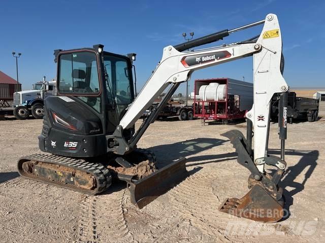 Bobcat E35 Paletli ekskavatörler