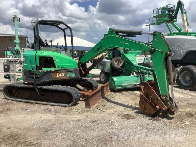 Bobcat E45 Paletli ekskavatörler