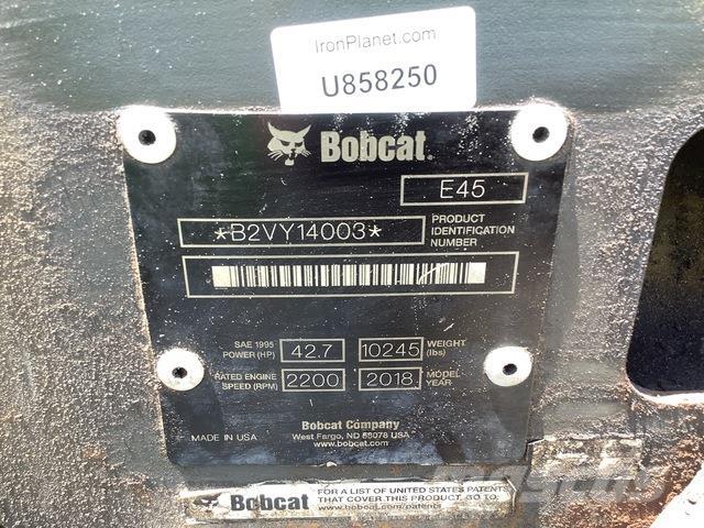 Bobcat E45 Paletli ekskavatörler