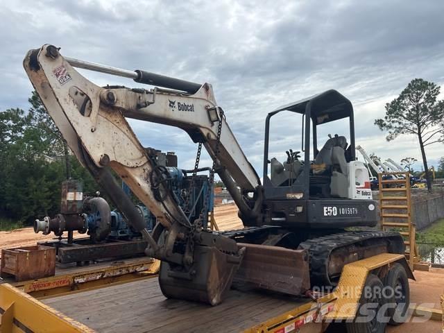Bobcat E50 Paletli ekskavatörler