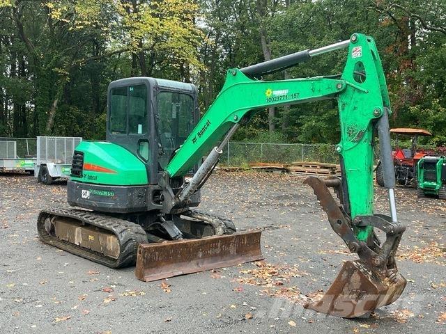 Bobcat E50 Paletli ekskavatörler