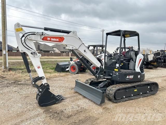 Bobcat E55 Paletli ekskavatörler