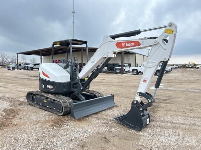 Bobcat E55 Paletli ekskavatörler