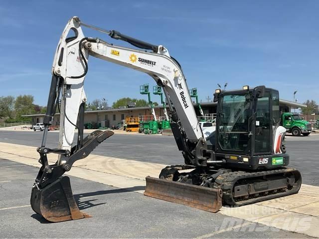 Bobcat E85 Paletli ekskavatörler