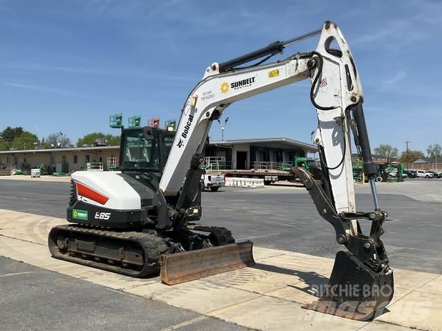 Bobcat E85 Paletli ekskavatörler