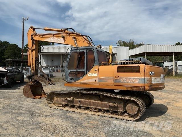 CASE CX210 Paletli ekskavatörler
