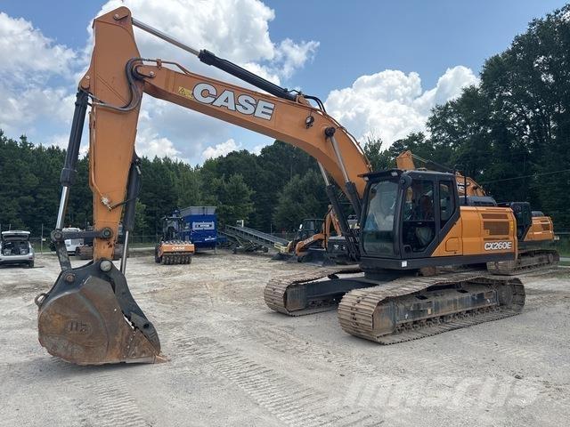 CASE CX260E Paletli ekskavatörler