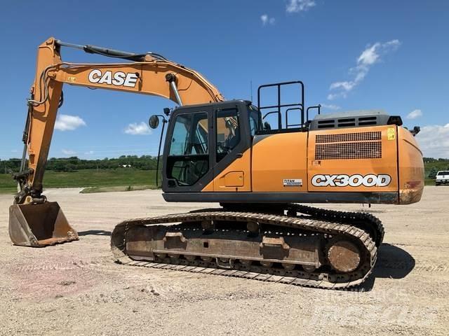CASE CX300D Paletli ekskavatörler