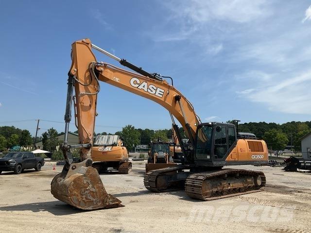 CASE CX350D Paletli ekskavatörler