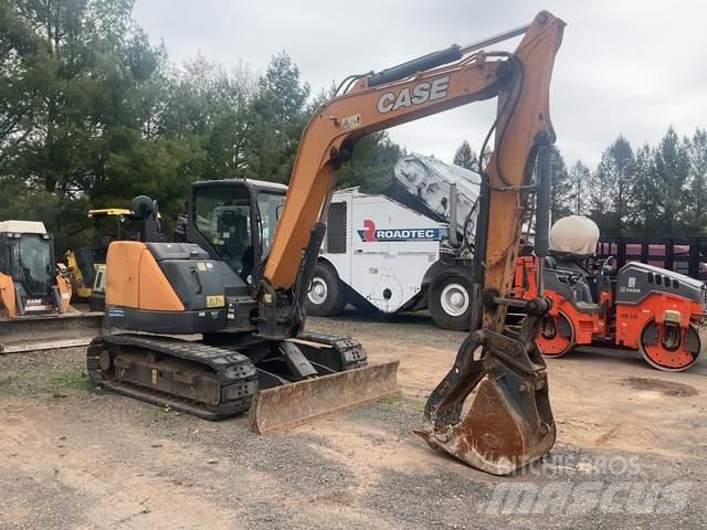 CASE CX80C Paletli ekskavatörler