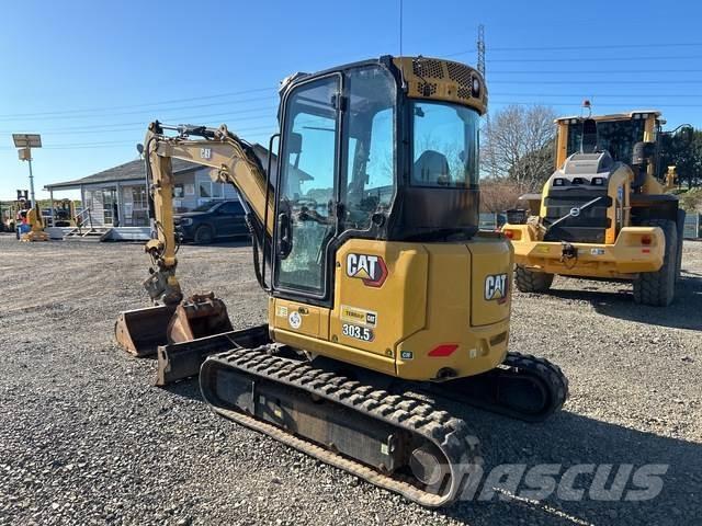 CAT 303.5 CR Mini ekskavatörler, 7 tona dek