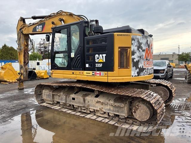 CAT 335F L CR Paletli ekskavatörler