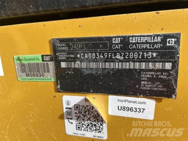 CAT 349FL Paletli ekskavatörler