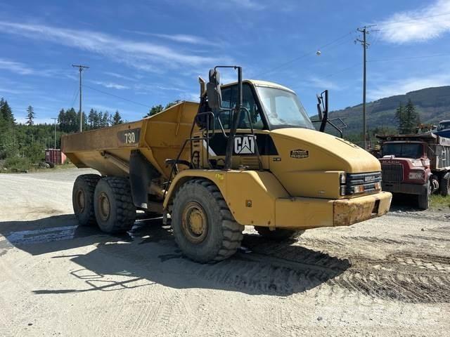 CAT 730 Belden kirma kaya kamyonu