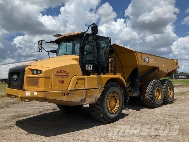 CAT 730 Belden kirma kaya kamyonu
