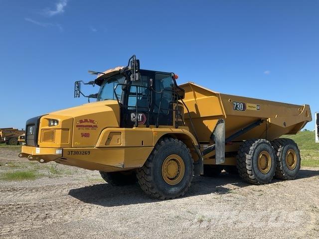 CAT 730 Belden kirma kaya kamyonu