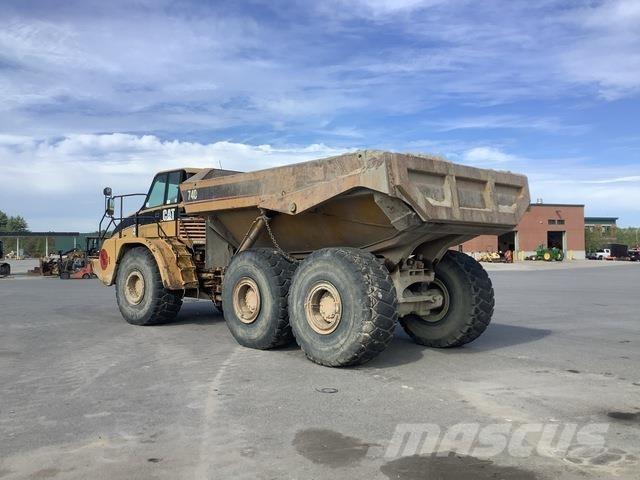 CAT 740 Belden kirma kaya kamyonu