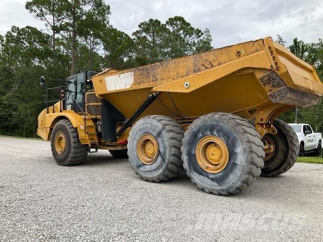 CAT 745 Belden kirma kaya kamyonu