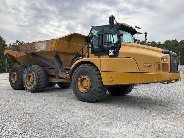 CAT 745 Belden kirma kaya kamyonu