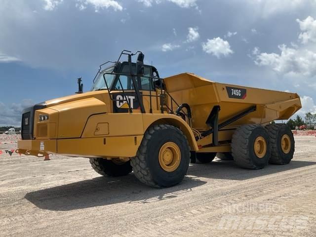 CAT 745C Belden kirma kaya kamyonu