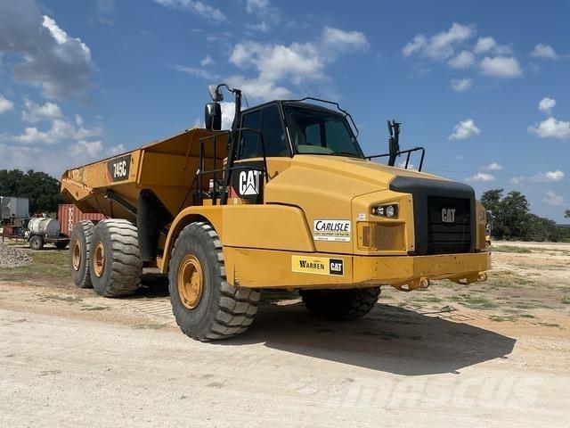 CAT 745C Belden kirma kaya kamyonu