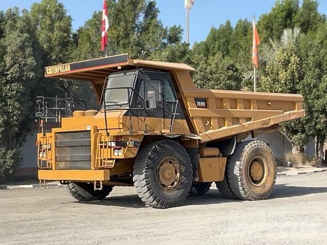 CAT 769 Belden kirma kaya kamyonu