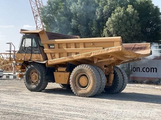 CAT 769 Belden kirma kaya kamyonu