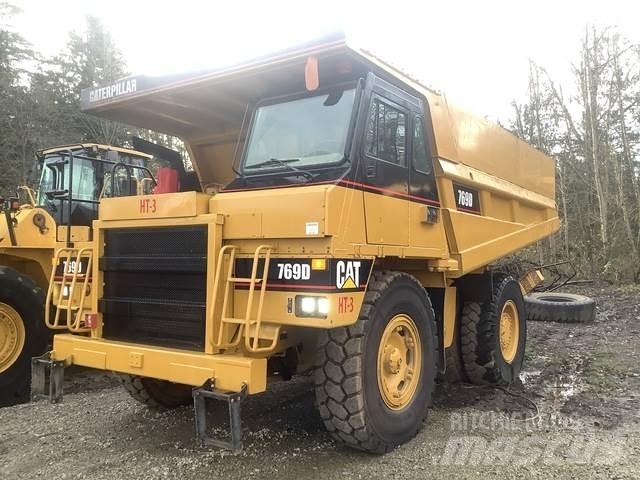 CAT 769D Belden kirma kaya kamyonu
