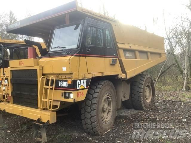 CAT 769D Belden kirma kaya kamyonu