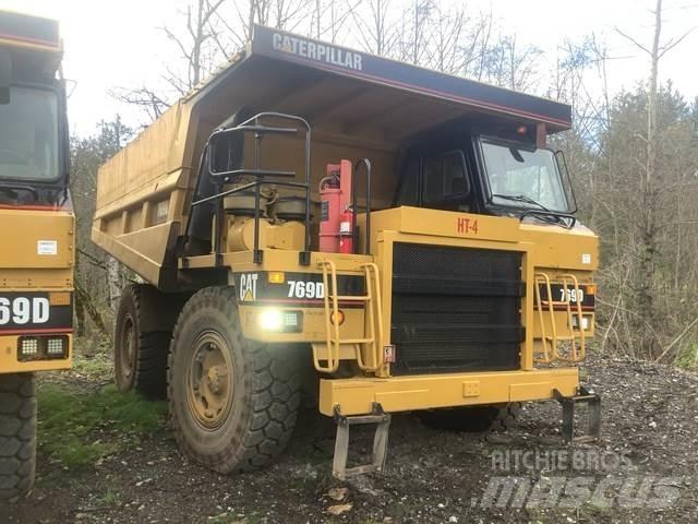 CAT 769D Belden kirma kaya kamyonu