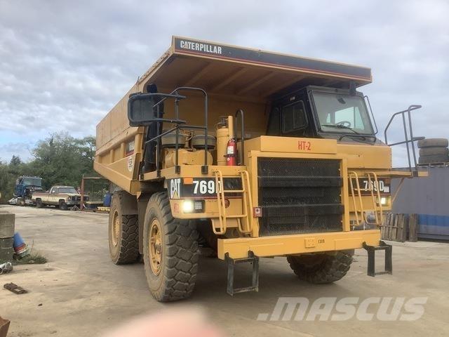 CAT 769D Belden kirma kaya kamyonu