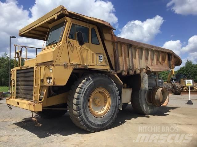 CAT 773B Belden kirma kaya kamyonu