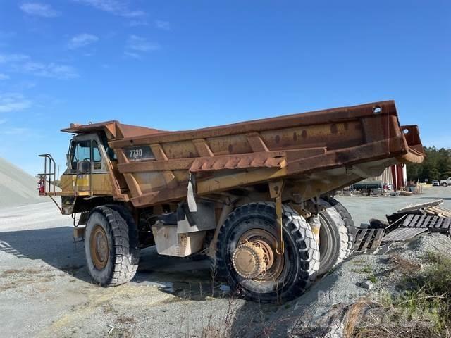 CAT 773D Belden kirma kaya kamyonu