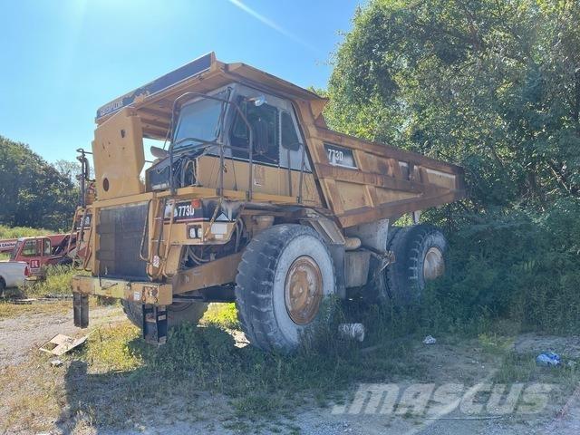 CAT 773D Belden kirma kaya kamyonu