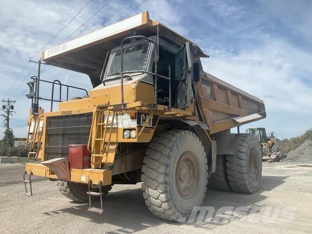 CAT 773D Belden kirma kaya kamyonu