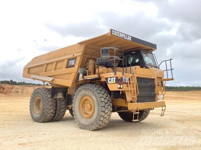CAT 773E Belden kirma kaya kamyonu