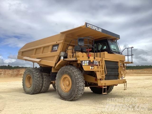 CAT 773E Belden kirma kaya kamyonu