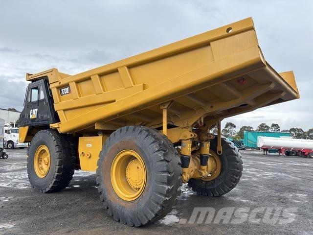 CAT 773E Belden kirma kaya kamyonu