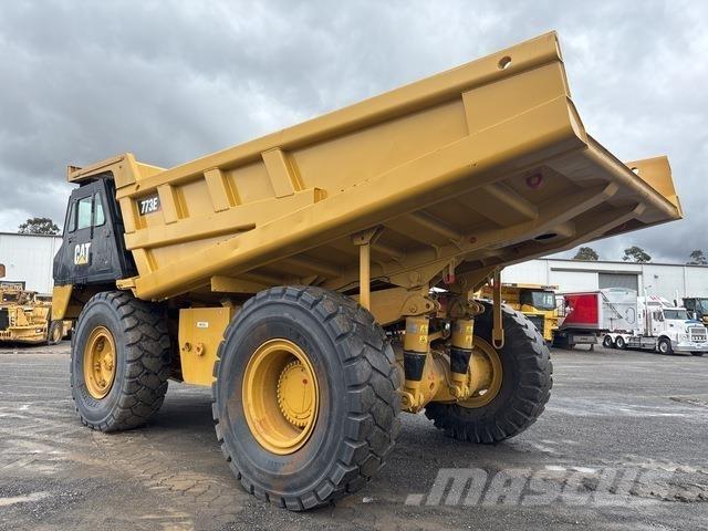 CAT 773E Belden kirma kaya kamyonu