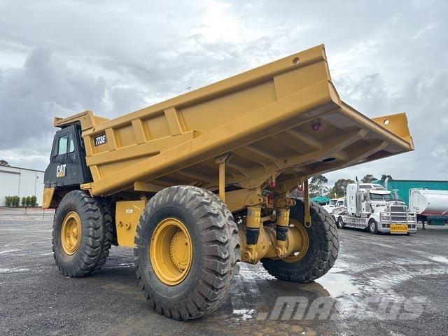 CAT 773E Belden kirma kaya kamyonu