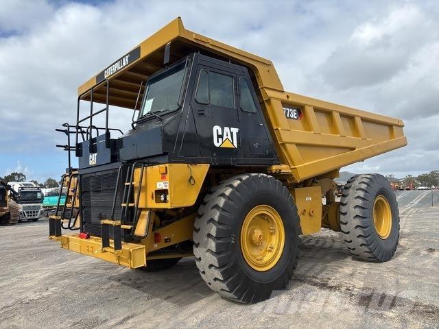 CAT 773E Belden kirma kaya kamyonu