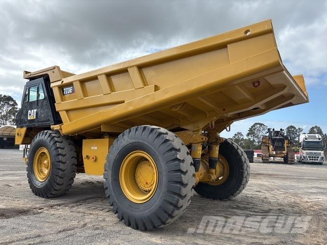 CAT 773E Belden kirma kaya kamyonu