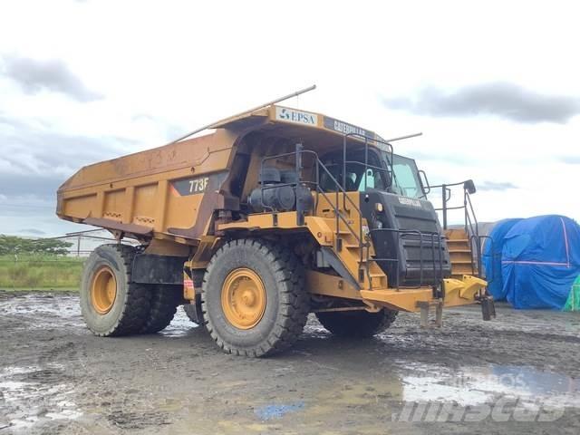 CAT 773F Belden kirma kaya kamyonu