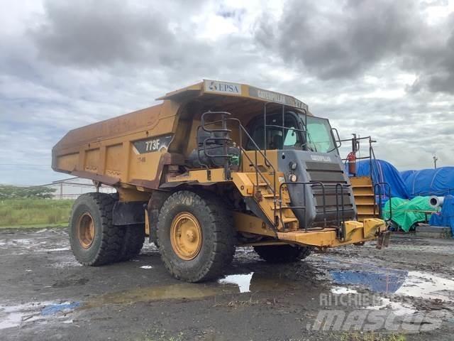 CAT 773F Belden kirma kaya kamyonu