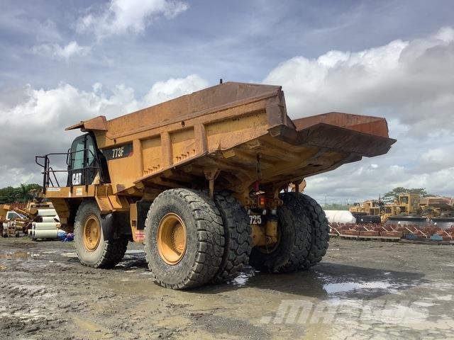 CAT 773F Belden kirma kaya kamyonu